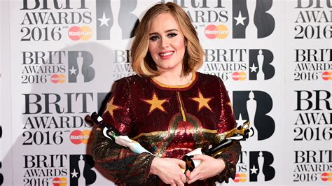 Brit Award Winners In Full Adele Steals The Show As She Scoops Four