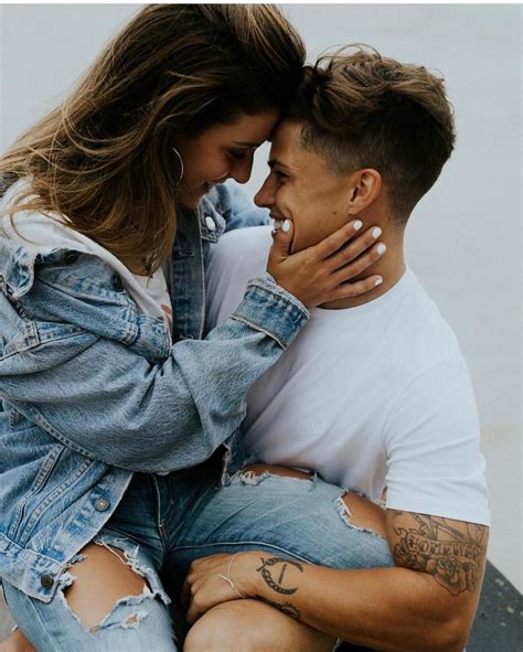 Denim And White Outfits For Couples Fanny Sprague