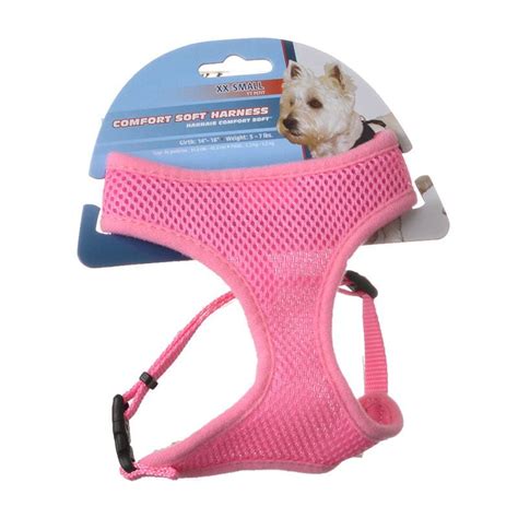 Coastal Pet Comfort Soft Adjustable Harness Pink Xx Small Dogs 5 7