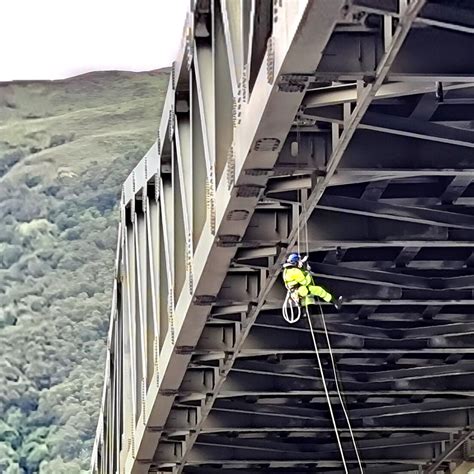 Rope Access Inspection Projectballachulish Bridge Sg Access