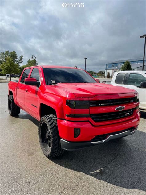 2016 Chevrolet Silverado 1500 With 22x10 24 Ballistic Rage And 3312