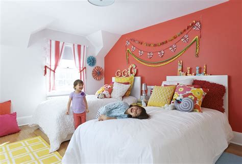 Some modern lamps act like projectors and turn bedrooms into mesmerizing galaxies, and others are smart lamps that simply change color. Inexpensive and Colorful Kids' Bedroom Ideas