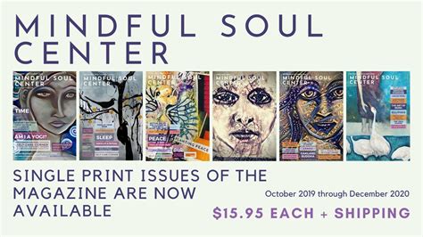Mindful Soul Center Magazine Now Available In Print ⋆ Mindful Soul