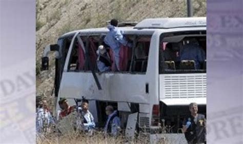 27 Held Over Turkey Bus Bomb Attack World News Uk