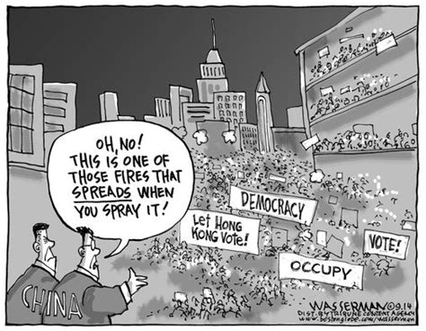 Editorial Cartoon Hong Kong Protests The Boston Globe