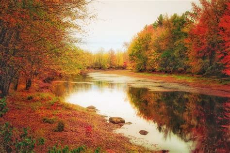 new england photography fryeburg saco river maine fall etsy