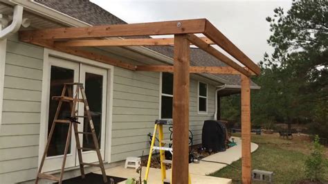 How To Build A Porch Overhang