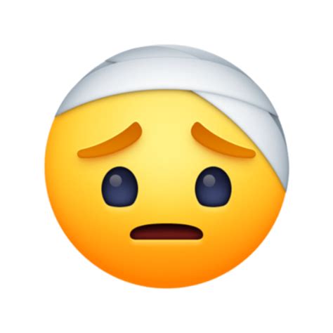 🤕 Face With Head Bandage Emojis Para Copiar