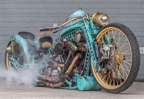 Rat Rod Motorcycle Of Victor Gbg Customs Rat Rod Motorcycle Custom