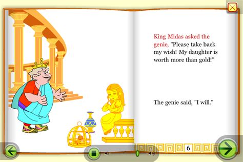 Midas Touch Story Book