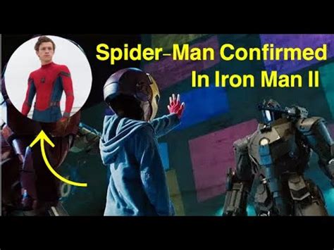 Holland confirmed the longstanding fan theory while speaking to. Tom Holland Confirms Peter Parker Appeared In Iron Man 2 ...