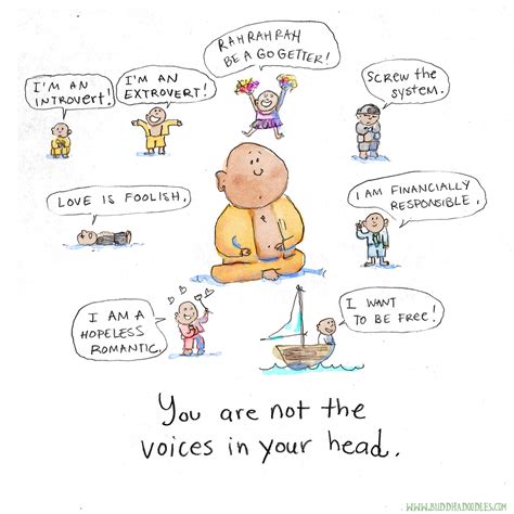 Voices In Your Head Todays Buddha Doodle Huffpost