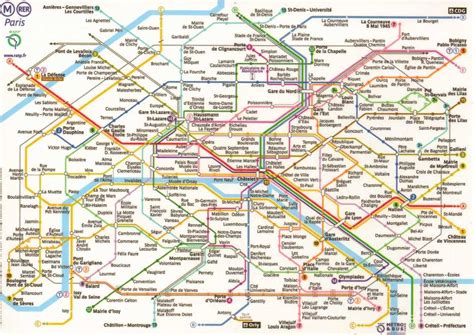 Postcards From Paris Métro Edition Heres An Transit Maps