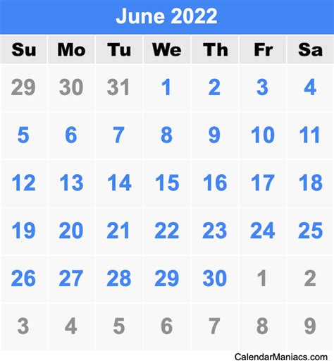 2022 Calendar June Images Free Photos Png Stickers Wallpapers Images
