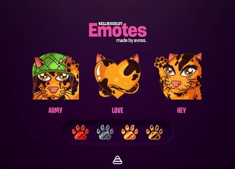 Twitch Emotes Stream Emotes Showcase On Behance