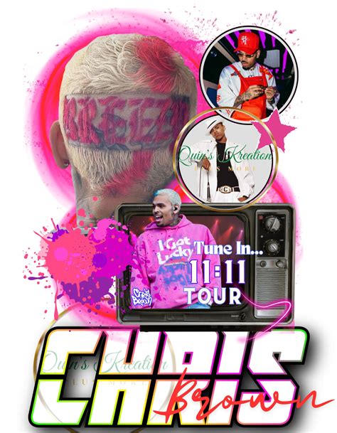 Chris Brown Tour PNG - Etsy
