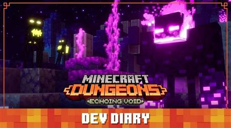 Minecraft Dungeons More Details And Videos For The Echoing Void Dlc