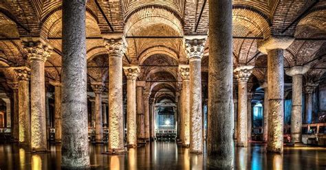 La Basílica Cisterna de Estambul Turquía RUTA