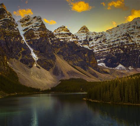 Morraine Lake Late Sunset