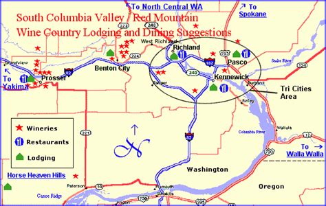 Tri Cities Washington Map Map Of The World