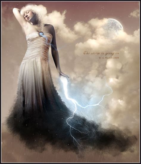 Image Result For Storm Fantasy Art Beautiful Goddess Art Formal