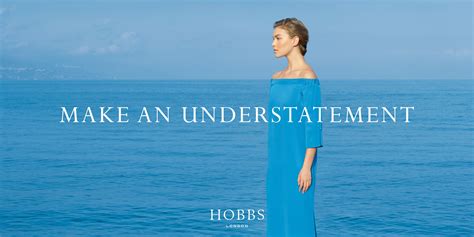 hobbs urges women to ‘make an understatement in first campaign from droga5 hobbs london