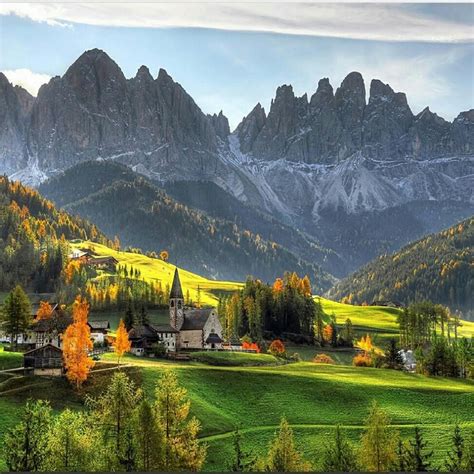 Val Di Funes St Magdalena Dolomites Italy Wonders Of The World Italy Beautiful Places