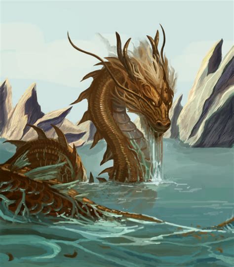 River Dragon C Sandara By Shufet On Deviantart