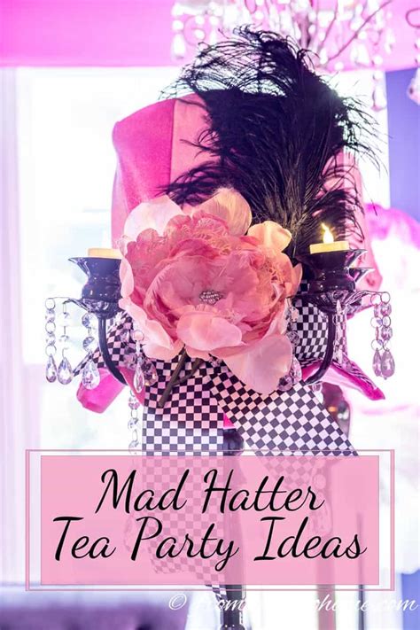 Alice In Wonderland Mad Hatter Tea Party Ideas Printables Party Ideas