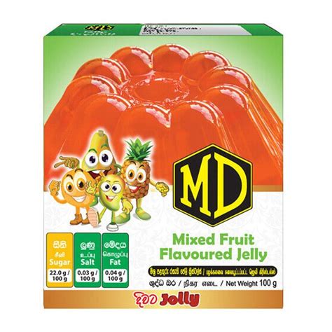 Md Mixed Fruit Flavoured Jelly Crystal 200g Catchmelk