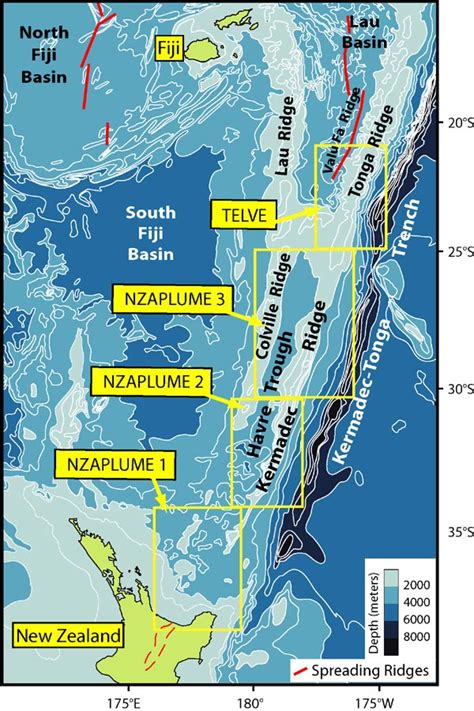 Kermadec islands.jpg 635 × 468; NOAA Ocean Explorer: New Zealand American Submarine Ring ...