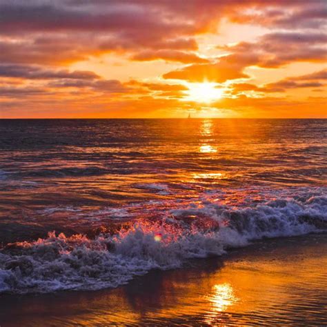 Carlsbad Beach Sunset 🌅 Rsandiegophotography
