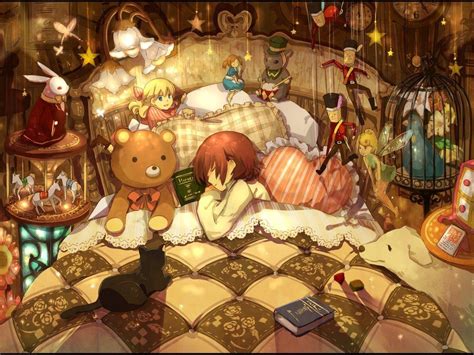 Relaxing Anime Wallpapers Wallpaper Cave