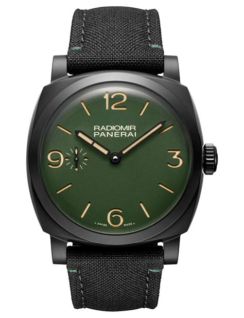 Deeper Into The Green Panerai Introduces Four New Radiomirs With