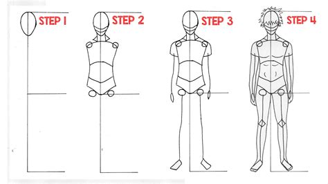 How To Draw Anime Full Body For Beginners Drawing Anime Slow Tutorial