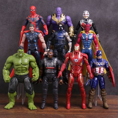 Avengers 3 Civil War Hulk Iron Man Spiderman Thanos Vision Captain