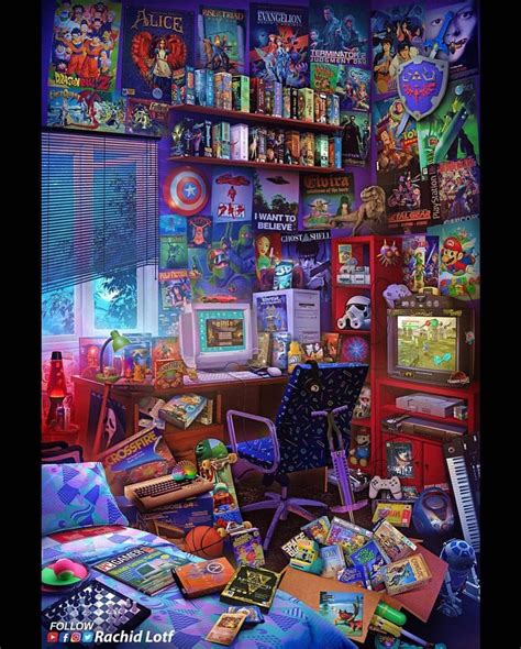 A Room Filled With Lots Of Toys And Books