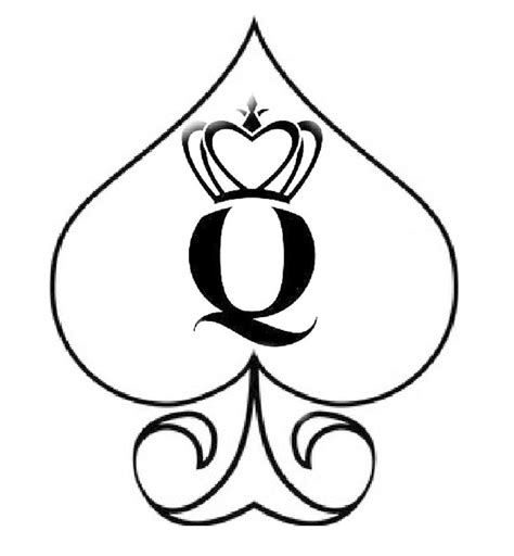 queen of spades queen of spades tattoo queen of hearts tattoo queen tattoo