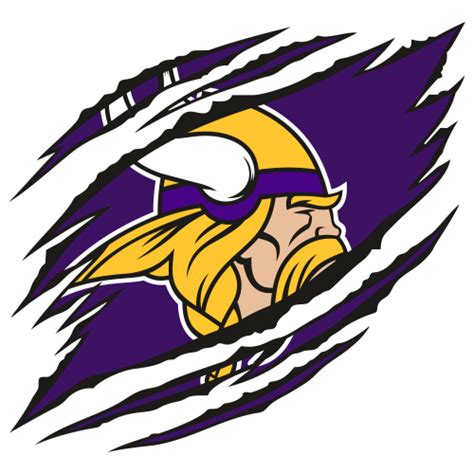 Ripped Minnesota Vikings Logo Svg Minnesota Vikings Logo Svg Ripped