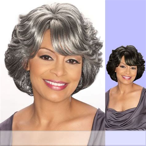 Foxy Silver Cece Synthetic Full Wig Human Wigs Wig Hairstyles Wigs With Bangs