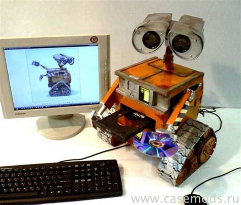 Unbelievably Detailed Wall E Pc Case Mod