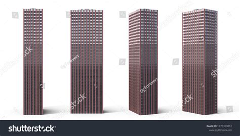 Isolated Same Buildings Different View On Stock Illustration 1770329012