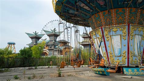 Largest Abandoned Theme Park Weve Explored Chinas Sino Wonderland