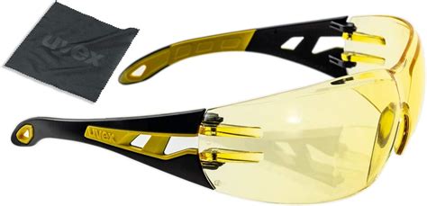 Uvex Pheos Protective Glasses Tinted Scratch Resistant And Non Fogging Working Safety Goggles