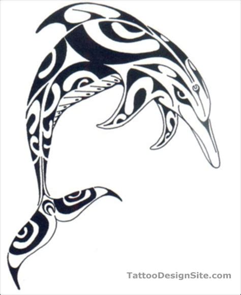 Tribal Dolphin Tattoo Design Download Dolphin Tattoos