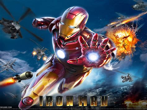 Marvel Iron Man Pc Video Game Desktop Hd Wallpaper For Pc