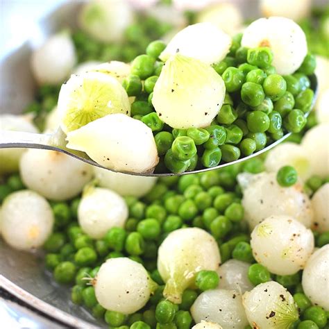 Sautéed Peas And Pearl Onions Now Cook This