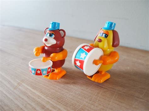 Animal Marching Band Wind Up Toys Set Of 5 By Evanspicks On Etsy