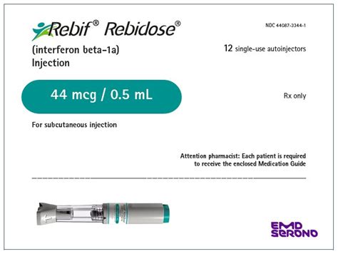 Rebif Fda Prescribing Information Side Effects And Uses
