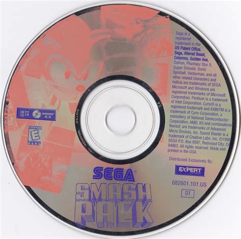 Sega Smash Pack Sega 1999 Sega Free Download Borrow And
